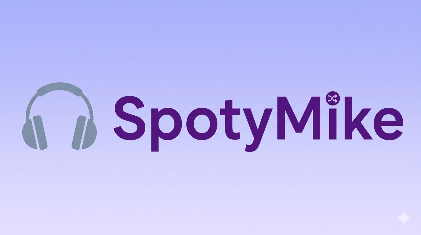 Interface de l'application musicale SpotyMike